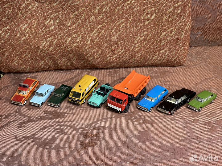 Модели автомобилей 1:43 СССР