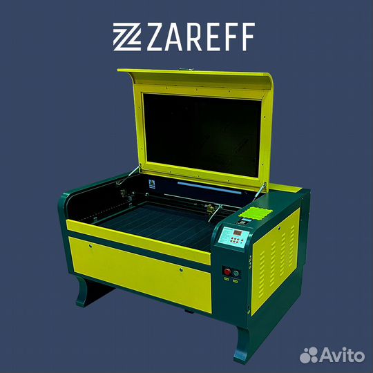 Лазерный станок Zareff M2 900х600мм 90x60 60W