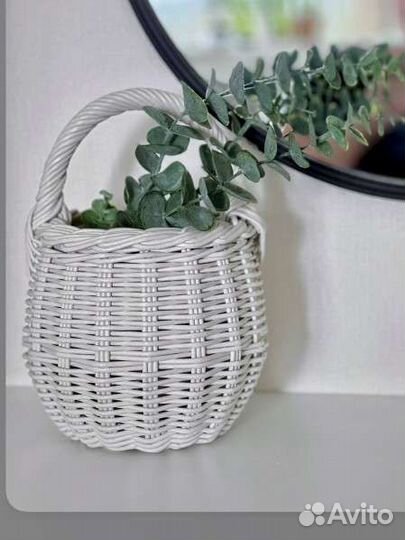 Корзина кашпо для цветов