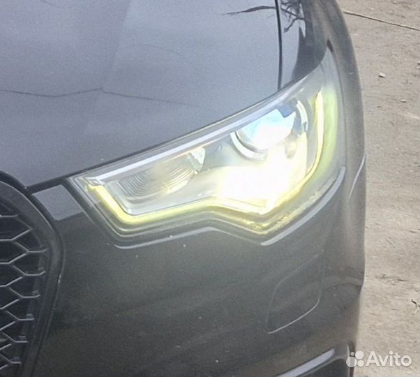 Фары на ауди а 6 с7