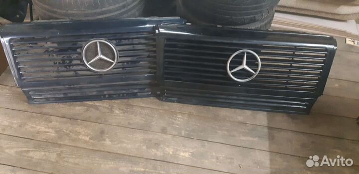 Решетка на g-class гелентваген