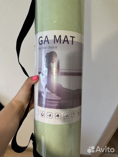 Коврик для йоги и фитнеса