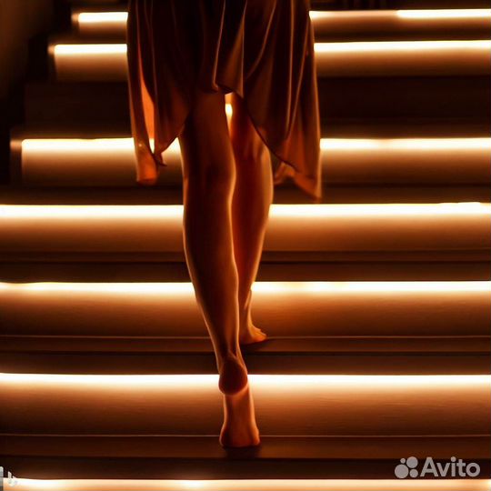 Подсветка лестницы с датчиками движения