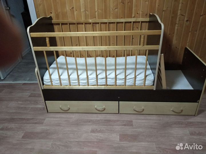 Детская кроватка трансформер