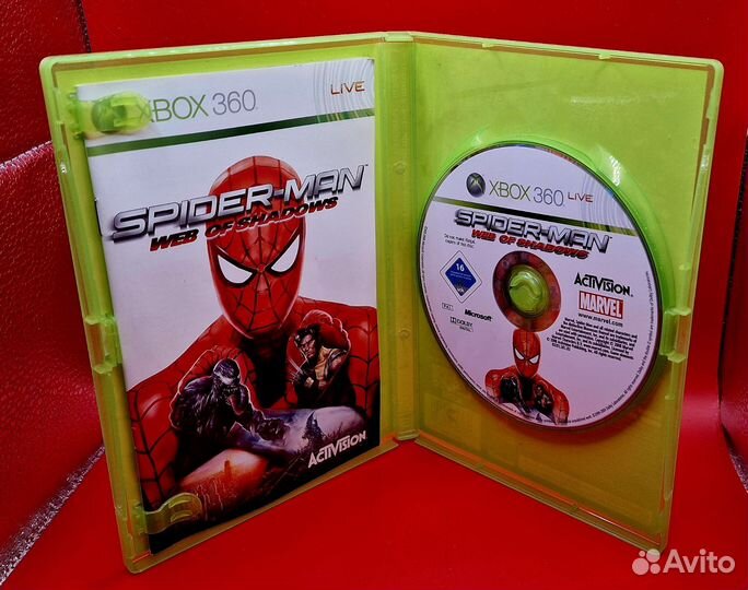 Spider-man Web of Shadows Xbox 360 PAL