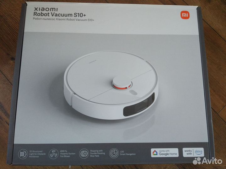Робот пылесос с WI-FI Xiaomi vacuum s10+