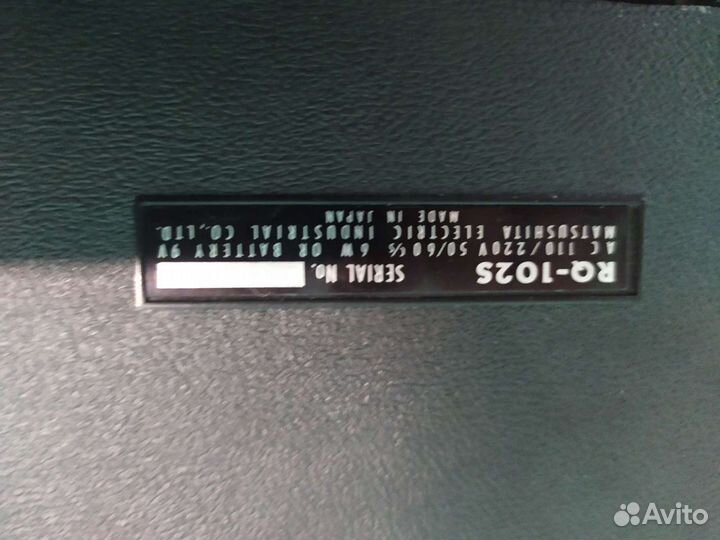 Катушечный магнитофон National RQ-102S