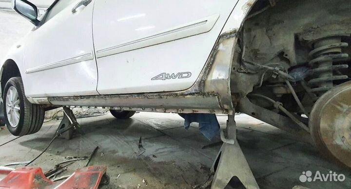 Арки на Toyota Land Cruiser Cignus Кузовные