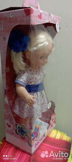 Кукла говорящая новая