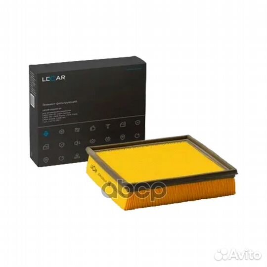 Элемент фильтрующий LADA Samara, 110 lecar leca
