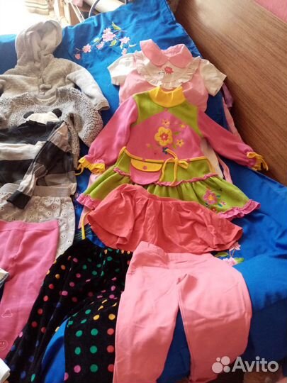 Детская одежда для девочек пакетом