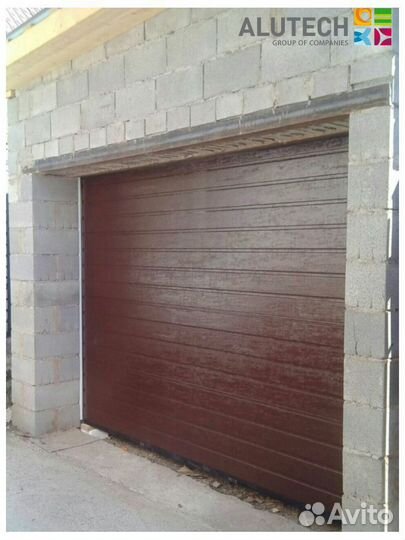 Гаражные ворота alutech