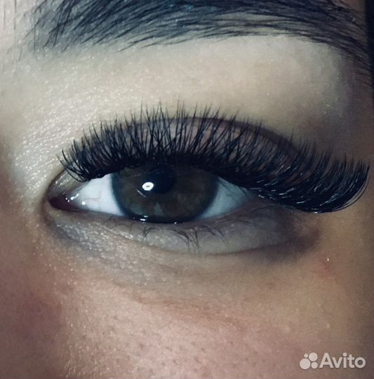 Наращивание ресниц на дому