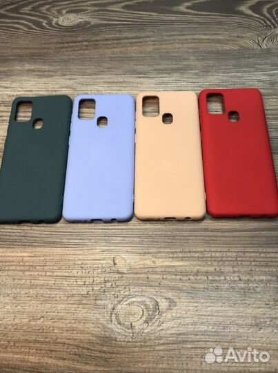 Чехол силиконовый Samsung A21S