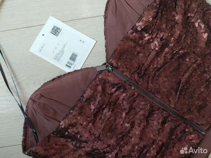 Корсетный топ lime