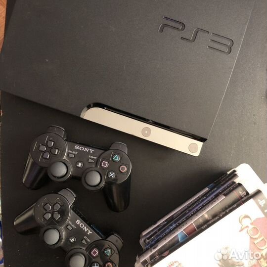 Sony playstation 3 cech-2508B,320гб + игры