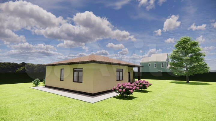 Дом 94 м² на участке 10 сот.