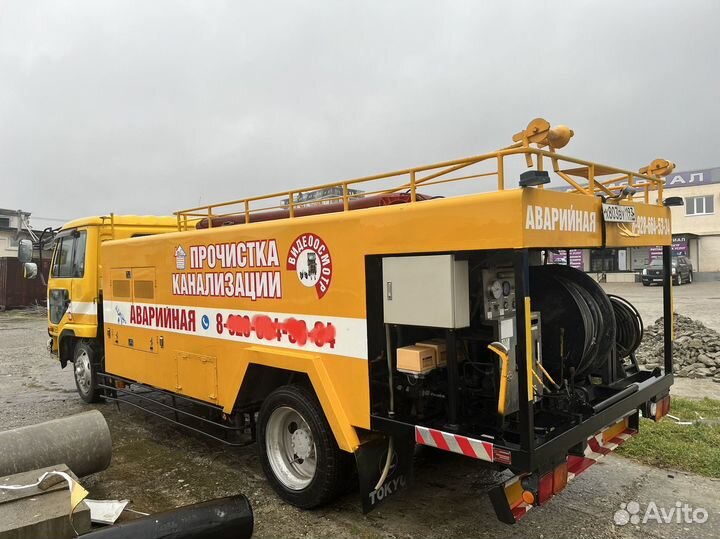 Прочистка канализации. Устранение засоров