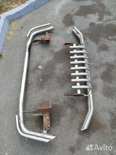 Кенгурятник на land cruiser prado 200