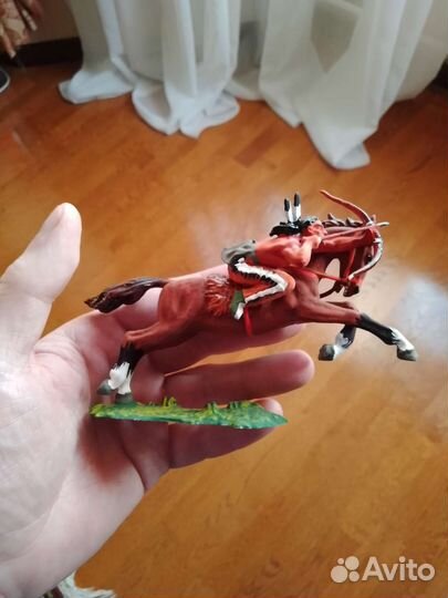 Elastolin индейцы конные