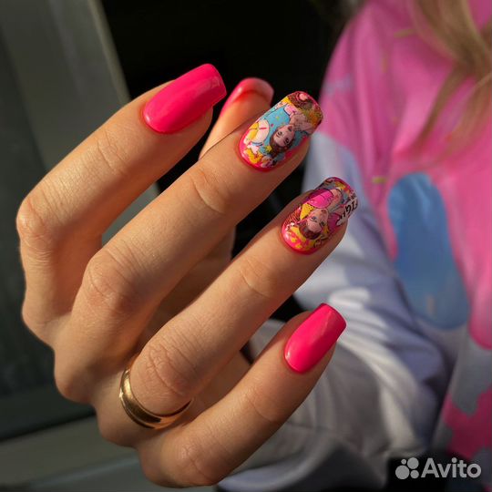 Маникюр, педикюр (дисками), наращивание