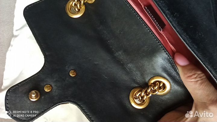 Сумка Gucci Women GG Marmont Velvet mini