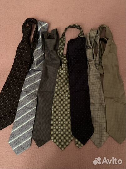 Галстук мужской фирменный и ретро