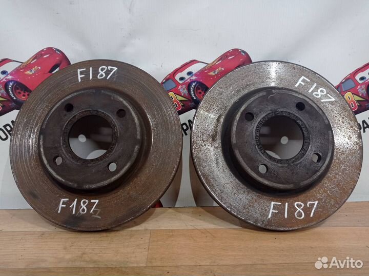 Диски тормозные передние Ford Fiesta 6 CB1 2011