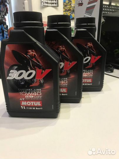 Масло для Мотоцикла motul 300V ester core (10W40)
