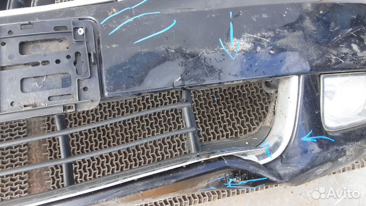 Бампер передний Skoda Superb