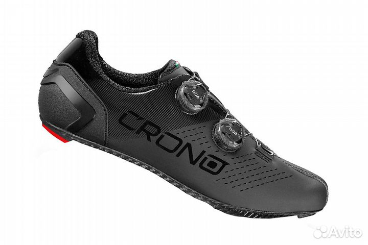 Велотуфли шоссейные Crono CR2, черные, размер CM