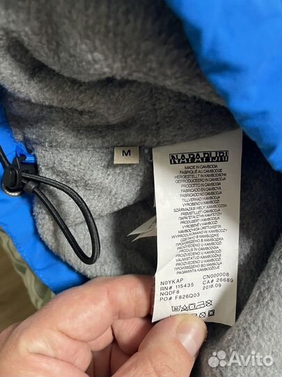 Анорак napapijri утепленный