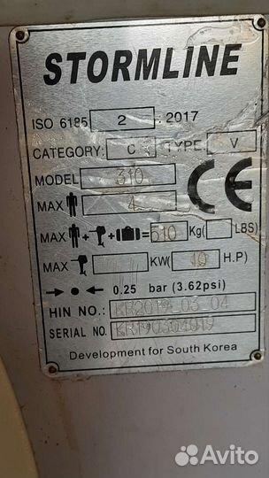 Лодка stormline