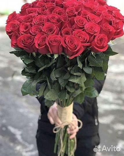 Высокие розы Доставка цветов