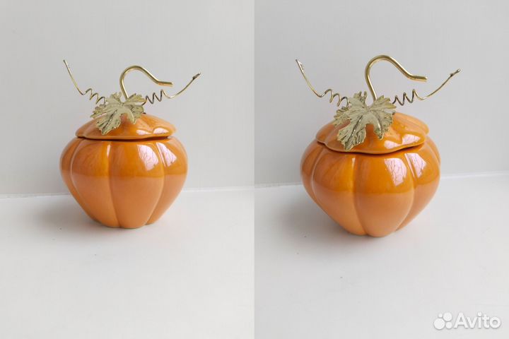 Шкатулка тыковка