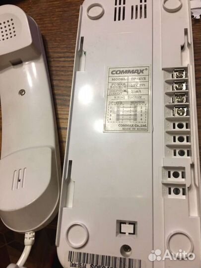 Аудио трубка для домафона(Корея)