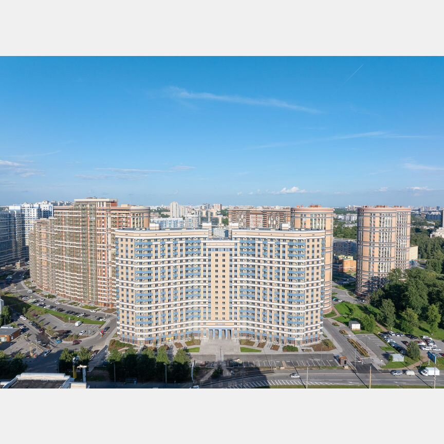 2-к. квартира, 60,1 м², 3/25 эт.