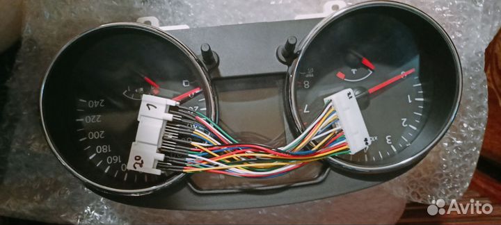 Панель приборов с переходником Nissan Qashqai J10