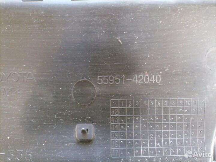 Дефлектор воздушный Toyota Rav4 40 2013-2019 2.0