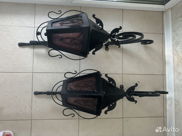 Фонарь уличный настенный