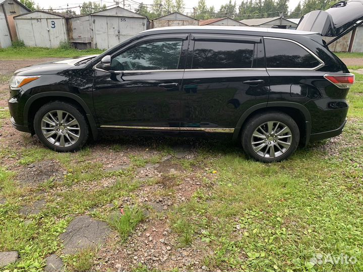 Toyota Highlander 3.5 AT, 2014, 140 000 км