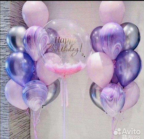 Воздушные шары на выписку из роддома