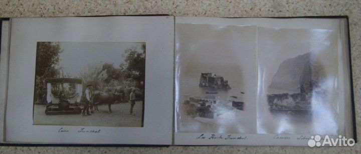 Фотоальбом. Большой формат. Италия. Франция. 1890