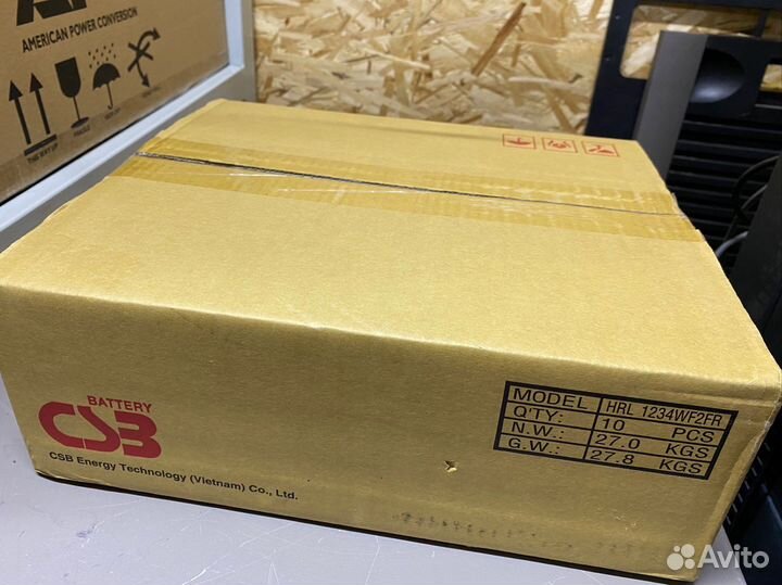 Аккумуляторная батарея для ибп CSB hrl1234w