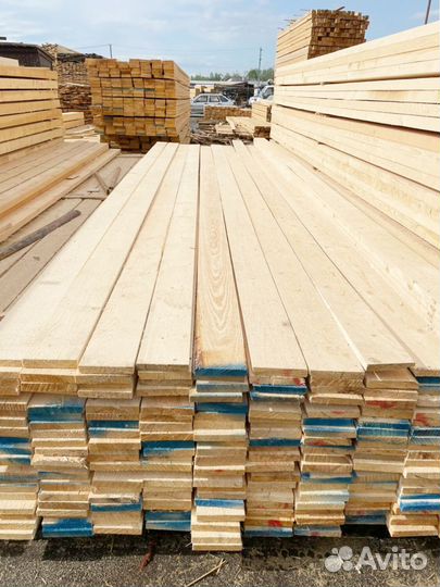 Доска обрезная 40х150х6000мм