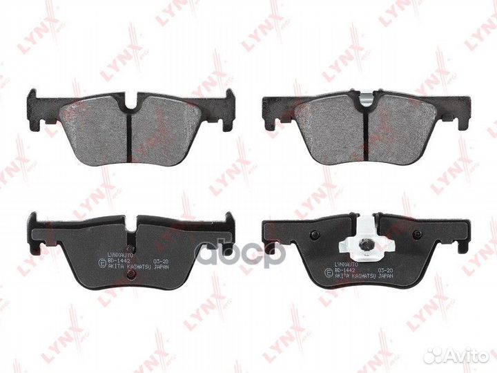 BD-1442 Колодки тормозные BMW 1 F20 10/3 F30 1