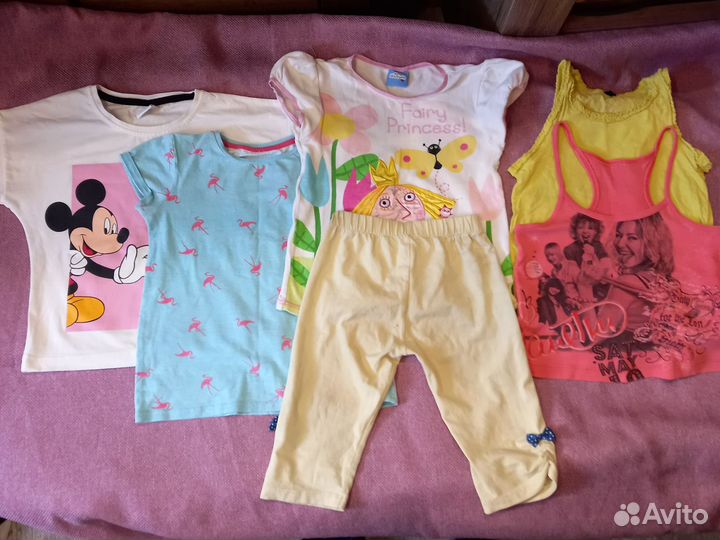 Вещи пакетом на девочку 3, 4 года