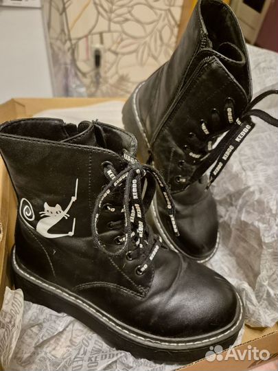 Детские ботинки для девочки keddo 35 размер