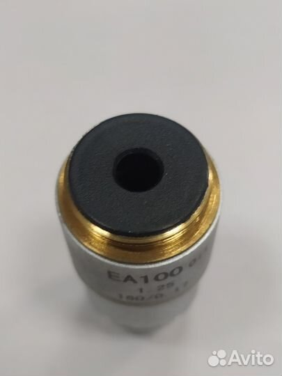 Микроскоп, объектив EA100 oil 1.25 160/0.17