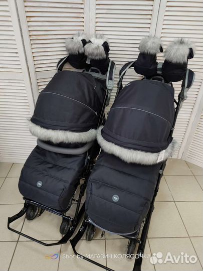 Новые санки-коляска Ника 7-5sk